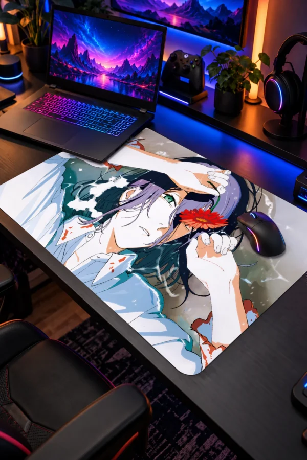 Gerbera Tide 60x40 Gaming Mousepad Gerbera Tide Dizüstü Gaming Mousepad