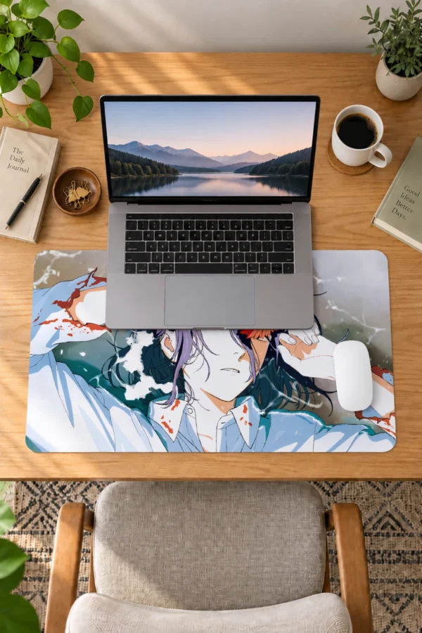 Gerbera Tide 60x40 Gaming Mousepad Gerbera Tide Dizüstü Gaming Mousepad