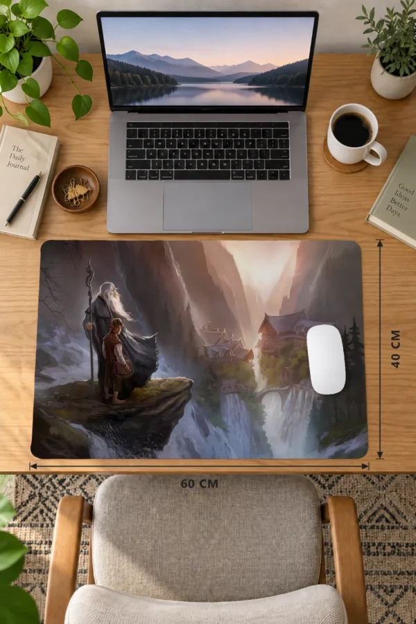 Wanderer's Vista 60x40 Gaming Mousepad Wanderer’s Vista Dizüstü Gaming Mousepad
