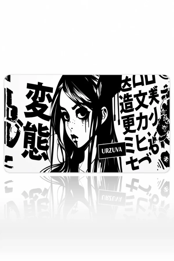 Monochrome Doll 60x40 Gaming Mousepad Monochrome Doll Dizüstü Gaming Mousepad