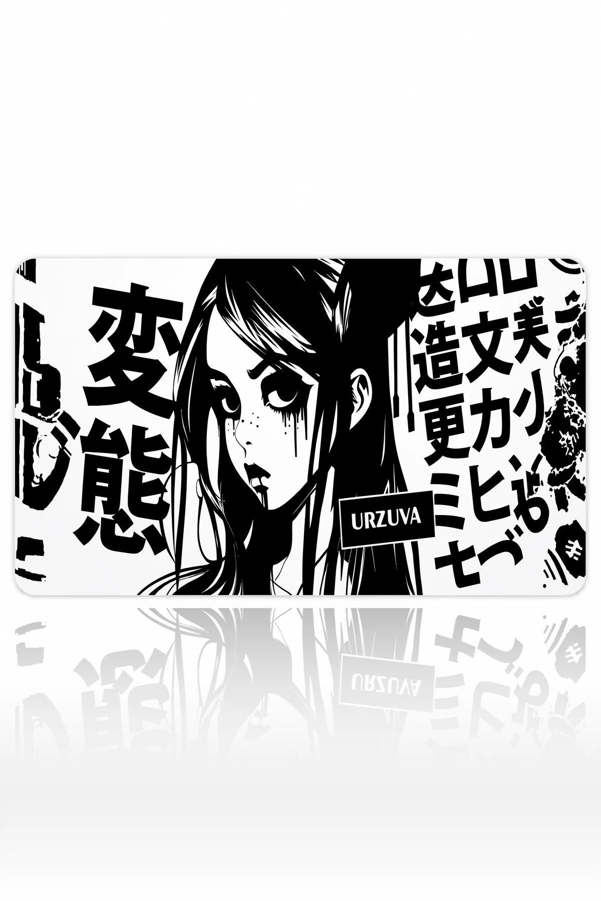 Monochrome Doll 60x40 Gaming Mousepad Monochrome Doll Dizüstü Gaming Mousepad