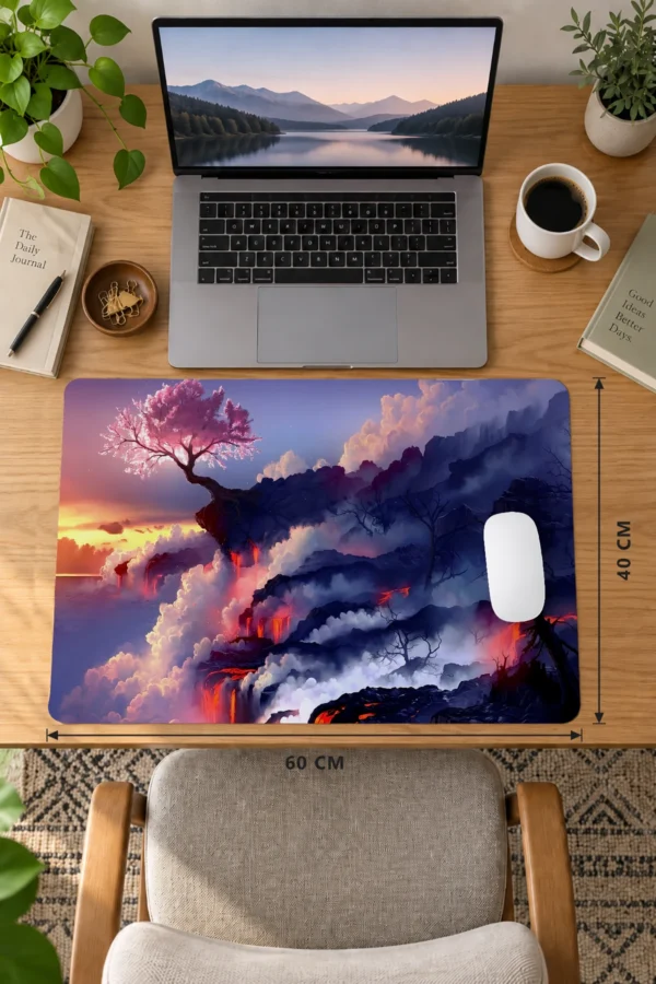 Sakura Ashfall 60x40 Gaming Mousepad Sakura Ashfall Dizüstü Gaming Mousepad