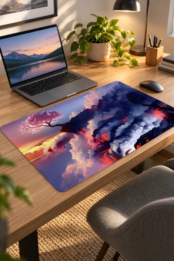Sakura Ashfall 60x40 Gaming Mousepad Sakura Ashfall Dizüstü Gaming Mousepad