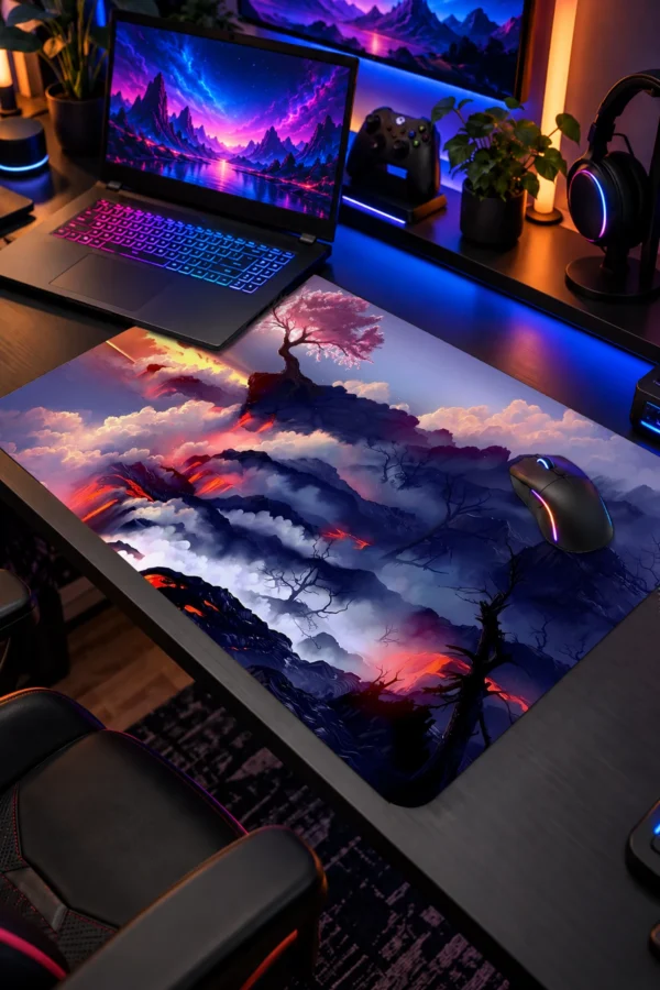 Sakura Ashfall 60x40 Gaming Mousepad Sakura Ashfall Dizüstü Gaming Mousepad