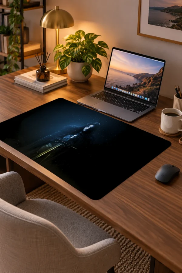 Frostbound Vigil 60x40 Gaming Mousepad Frostbound Vigil Dizüstü Gaming Mousepad