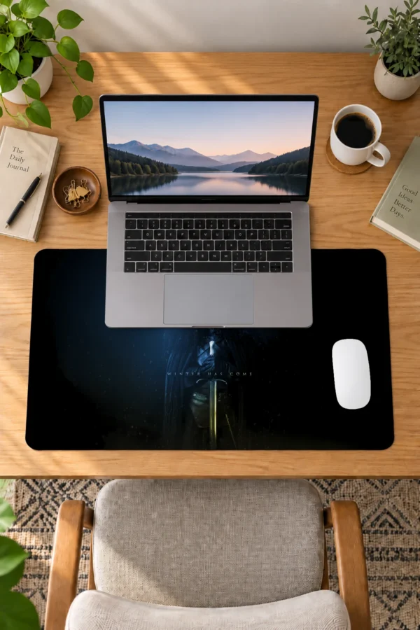 Frostbound Vigil 60x40 Gaming Mousepad Frostbound Vigil Dizüstü Gaming Mousepad