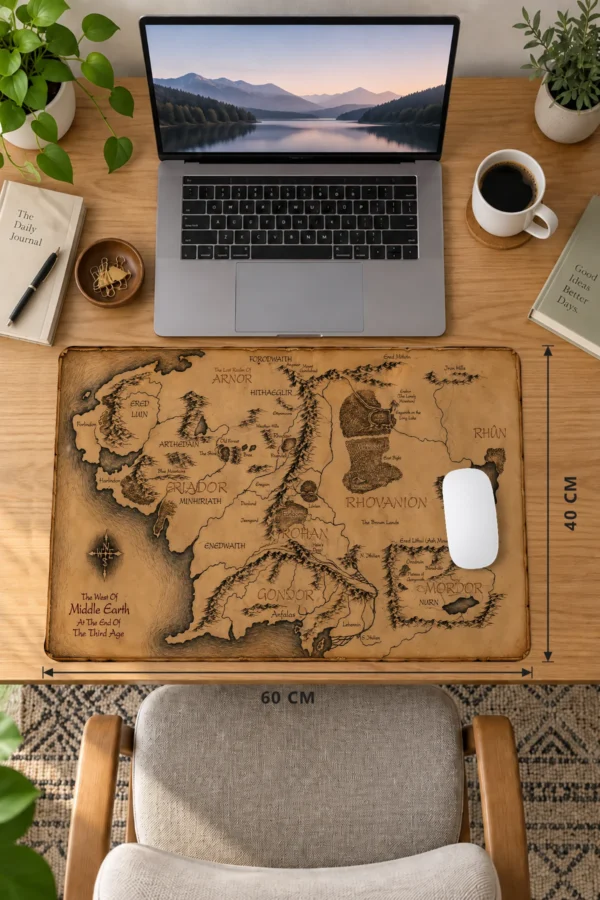 Parchment Frontier 60x40 Gaming Mousepad Parchment Frontier Dizüstü Gaming Mousepad