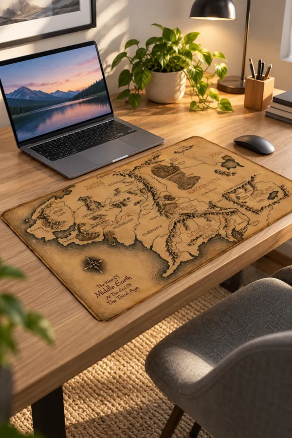 Parchment Frontier 60x40 Gaming Mousepad Parchment Frontier Dizüstü Gaming Mousepad