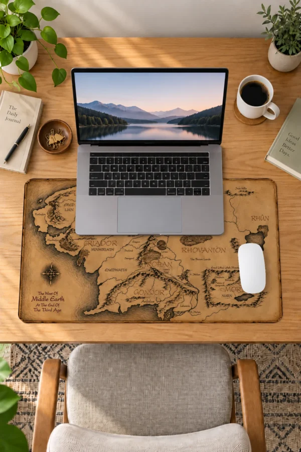 Parchment Frontier 60x40 Gaming Mousepad Parchment Frontier Dizüstü Gaming Mousepad