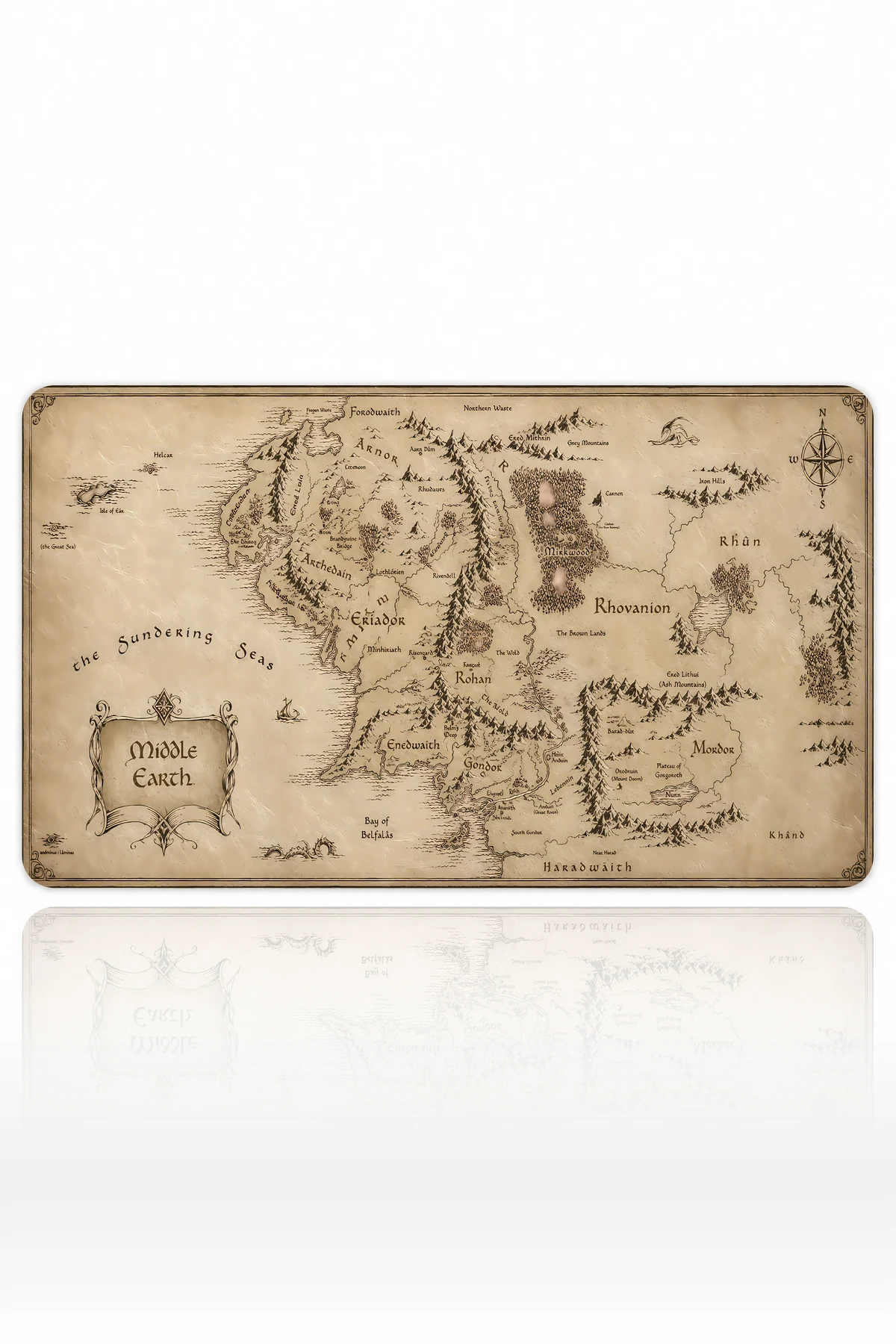 Faded Realms 60x40 Gaming Mousepad Faded Realms Dizüstü Gaming Mousepad