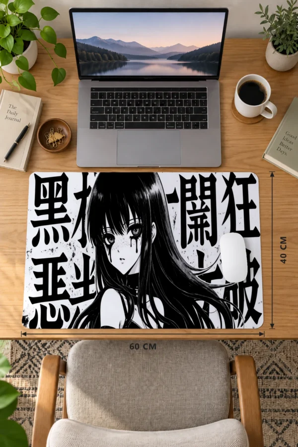 Kanji Requiem Dizüstü Gaming Mousepad