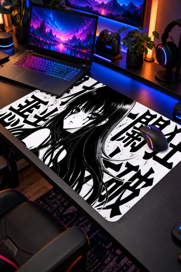Kanji Requiem Dizüstü Gaming Mousepad