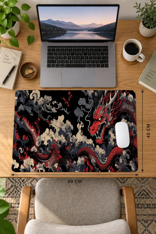 Ryuuzen 60x40 Gaming Mousepad Ryuuzen Dizüstü Gaming Mousepad