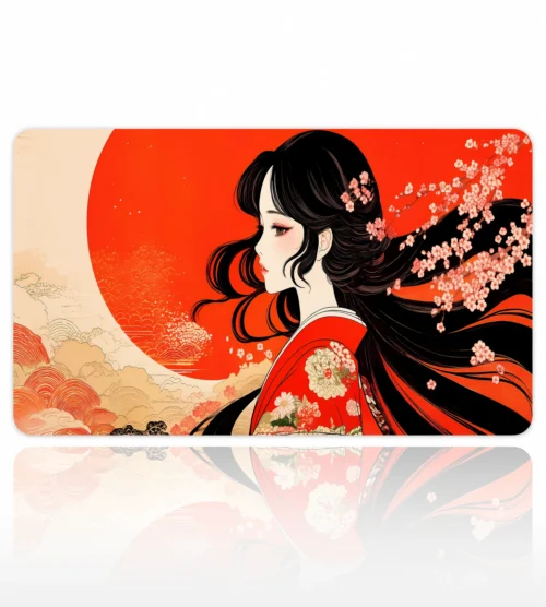 Silence Crimson Sun Dizüstü Gaming Mousepad