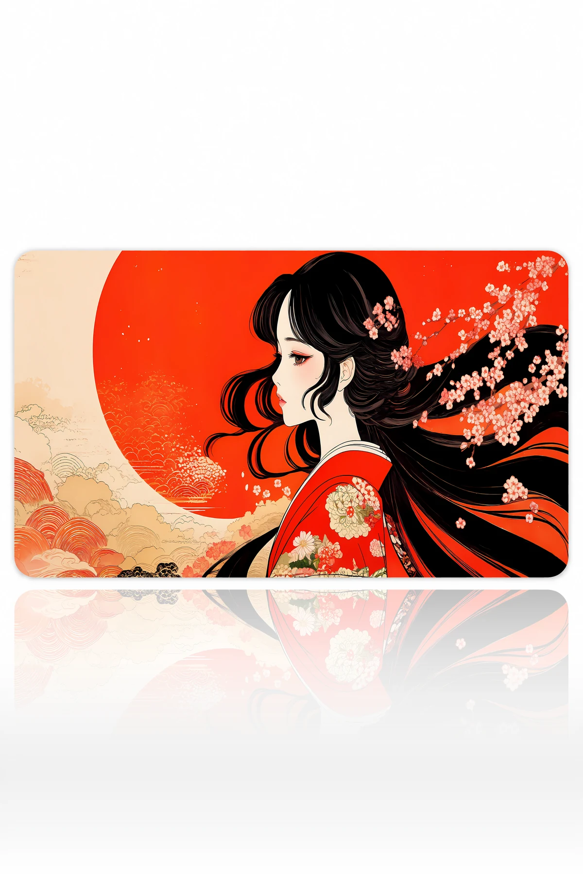 Silence Crimson Sun Dizüstü Gaming Mousepad