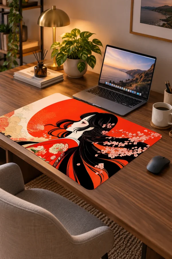 Silence Crimson Sun Dizüstü Gaming Mousepad