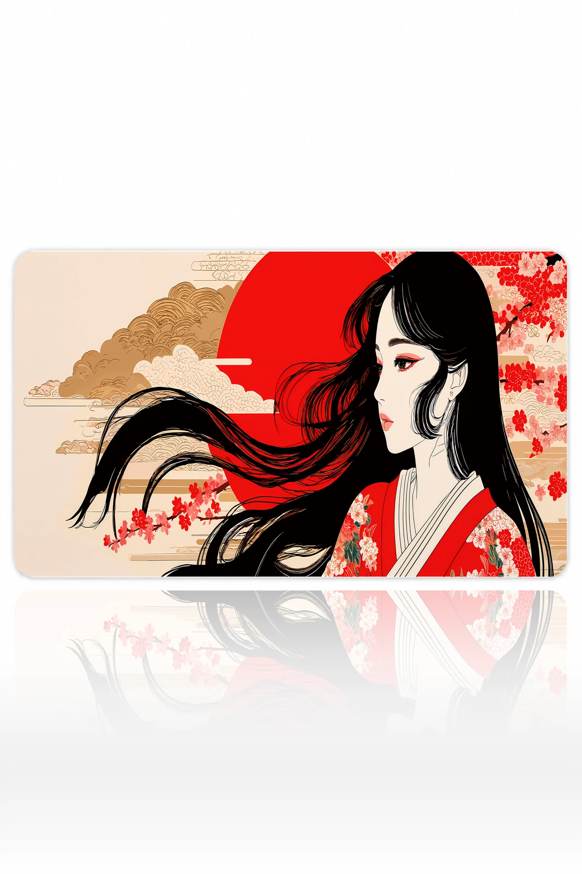 Silence of the Crimson Sun 2 60x40 Gaming Mousepad Silence Crimson Sun 2 Dizüstü Gaming Mousepad