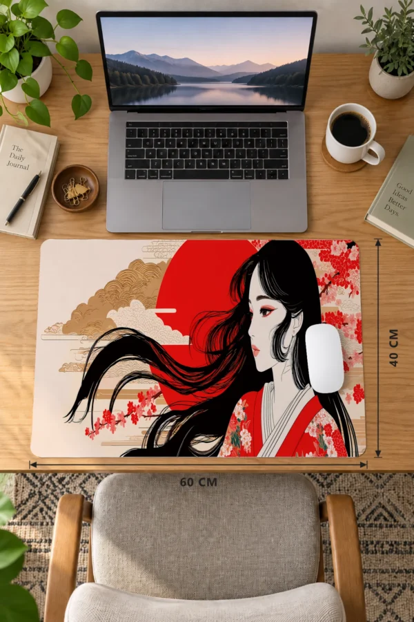 Silence of the Crimson Sun 2 60x40 Gaming Mousepad Silence Crimson Sun 2 Dizüstü Gaming Mousepad