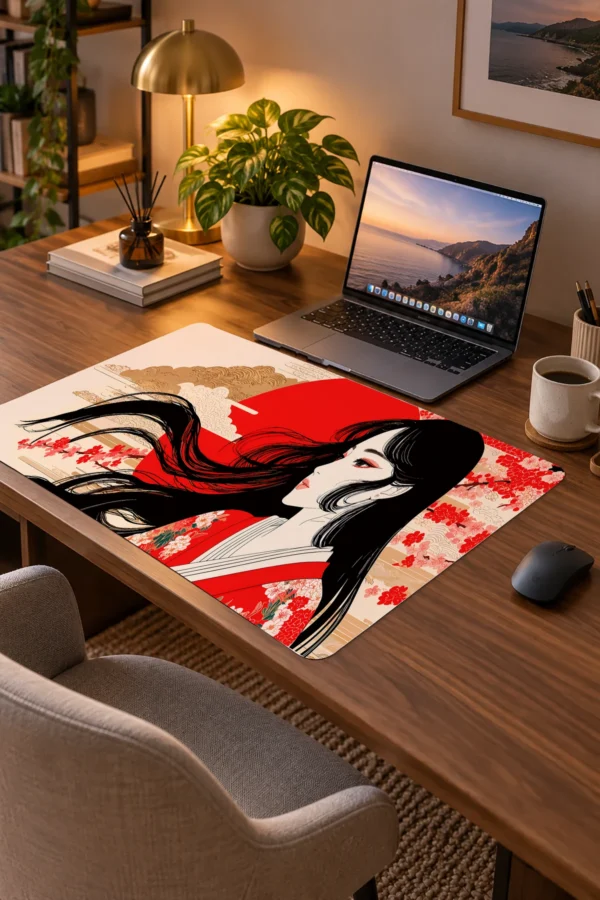 Silence of the Crimson Sun 2 60x40 Gaming Mousepad Silence Crimson Sun 2 Dizüstü Gaming Mousepad