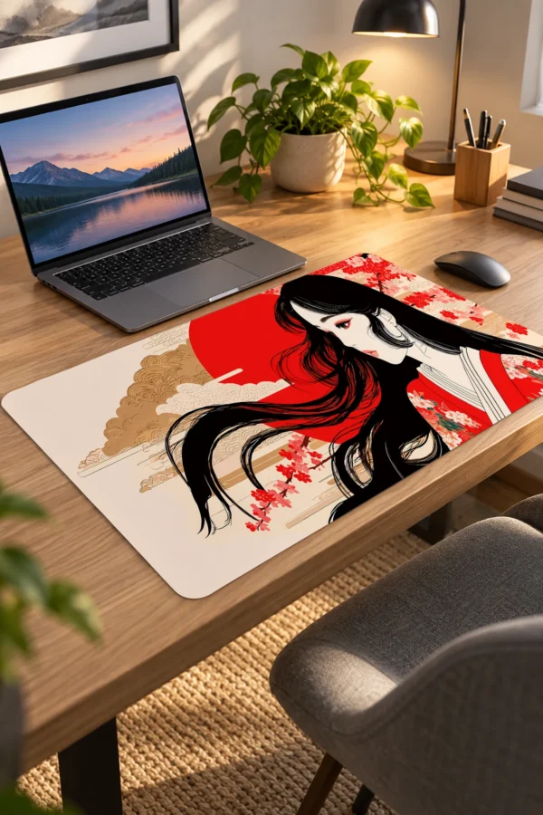 Silence of the Crimson Sun 2 60x40 Gaming Mousepad Silence Crimson Sun 2 Dizüstü Gaming Mousepad
