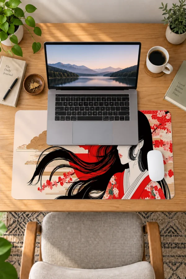 Silence of the Crimson Sun 2 60x40 Gaming Mousepad Silence Crimson Sun 2 Dizüstü Gaming Mousepad