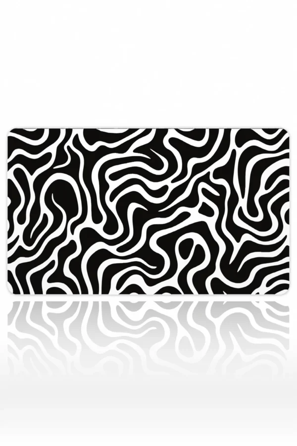 Zebra Drift 60x40 Gaming Mousepad Zebra Desen Dizüstü Gaming Mousepad