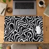 Zebra Drift 60x40 Gaming Mousepad Zebra Desen Dizüstü Gaming Mousepad