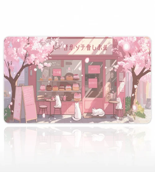 Sakura Cafe Dizüstü Gaming Mousepad