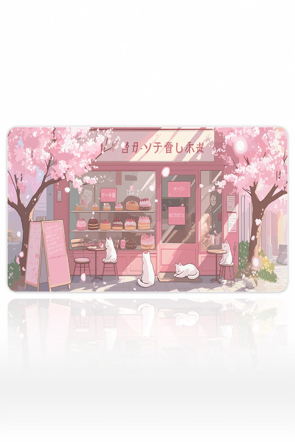 Sakura Cafe 60x40 Gaming Mousepad Sakura Cafe Dizüstü Gaming Mousepad