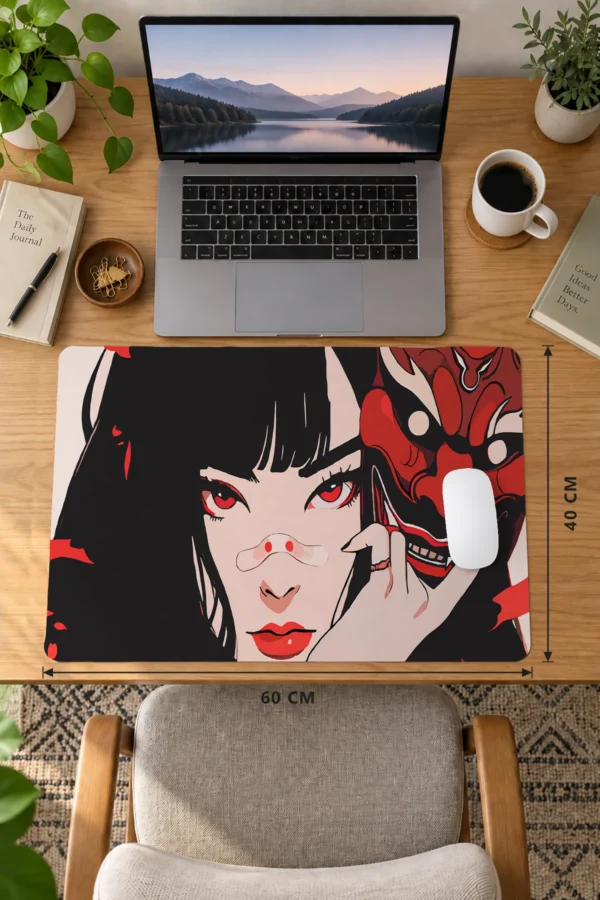 Red Mirage 60x40 Gaming Mousepad Red Mirage Dizüstü Gaming Mousepad