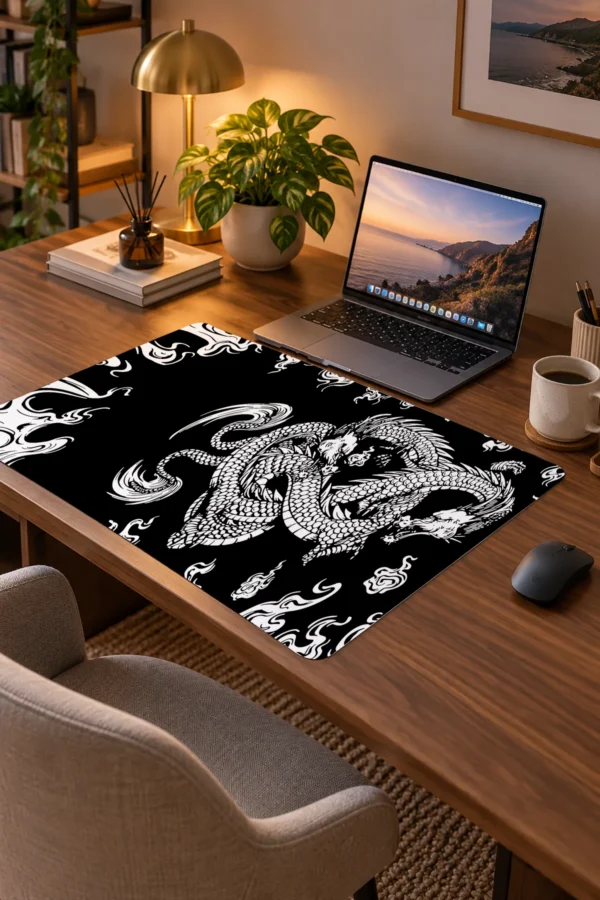 Yin Dragon 60x40 Gaming Mousepad Yin Dragon Dizüstü Gaming Mousepad