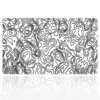 Monochrome Lines Dizüstü Gaming Mousepad