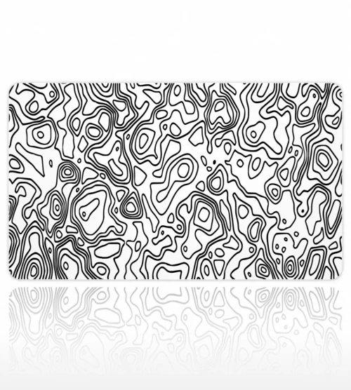 Monochrome Lines 60x40 Gaming Mousepad Monochrome Lines Dizüstü Gaming Mousepad