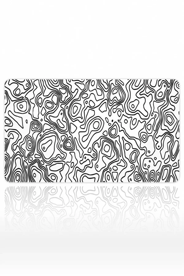 Monochrome Lines Dizüstü Gaming Mousepad