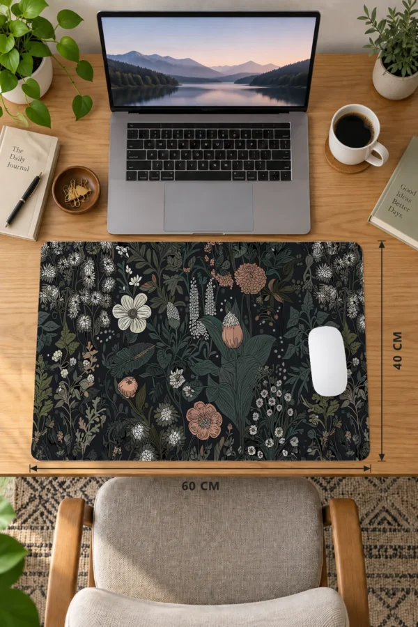 Midnight Garden Dizüstü Gaming Mousepad