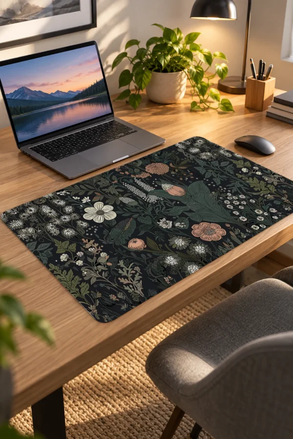 Midnight Garden Dizüstü Gaming Mousepad