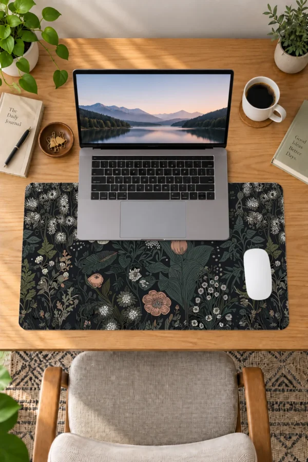 Midnight Garden Dizüstü Gaming Mousepad