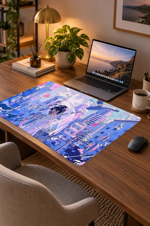 Silent Rain Tokyo Dizüstü Gaming Mousepad