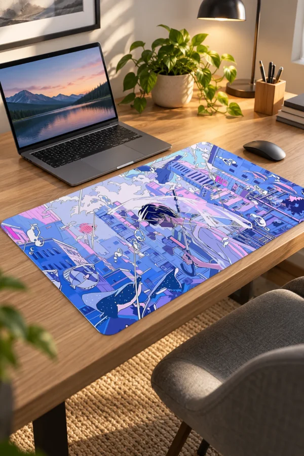 Silent Rain Tokyo Dizüstü Gaming Mousepad