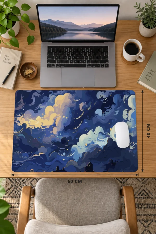 Celestial Night 60x40 Gaming Mousepad Celestial Night Dizüstü Gaming Mousepad