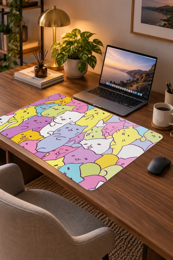 Color Meow Dizüstü Gaming Mousepad