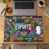 Glitch Mode Dizüstü Gaming Mousepad