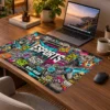 Glitch Mode Dizüstü Gaming Mousepad