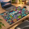 Glitch Mode Dizüstü Gaming Mousepad