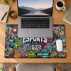 Glitch Mode Dizüstü Gaming Mousepad