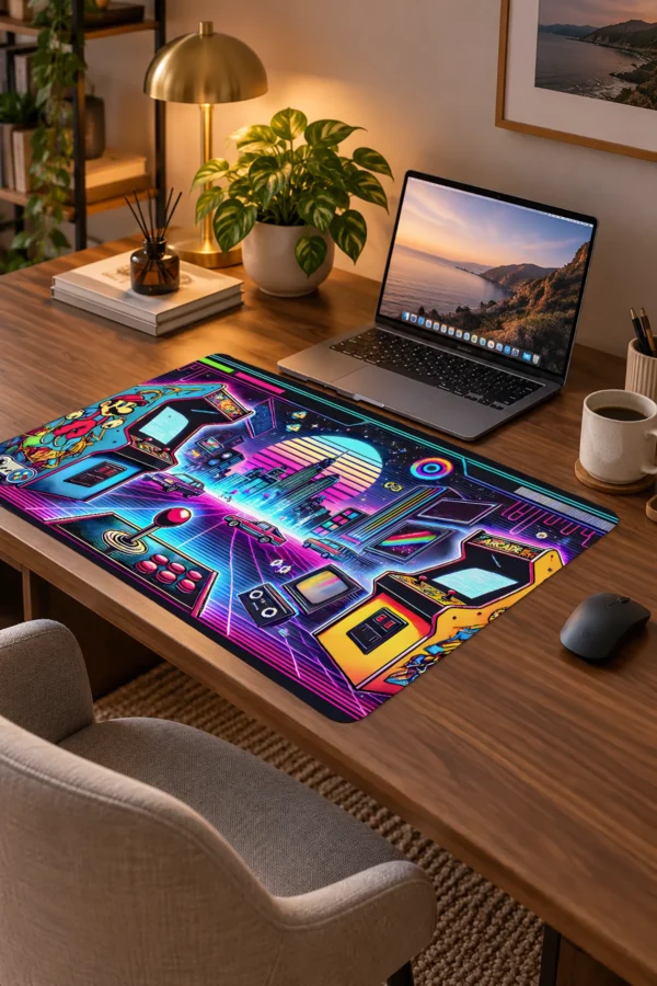 Retroverse 2080 Dizüstü Gaming Mousepad