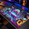 Retroverse 2080 Dizüstü Gaming Mousepad