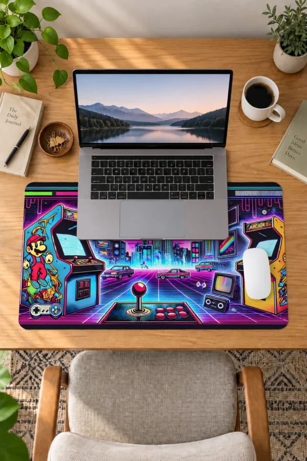 Retroverse 2080 Dizüstü Gaming Mousepad