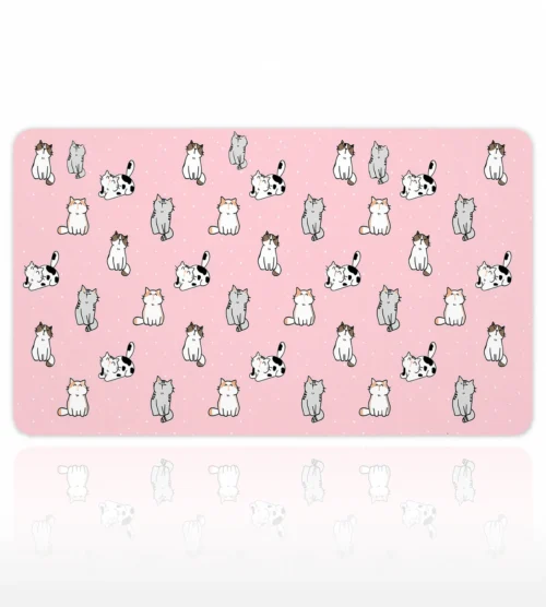 Pastel Paws 60x40 Gaming Mousepad Pastel Paws Dizüstü Gaming Mousepad