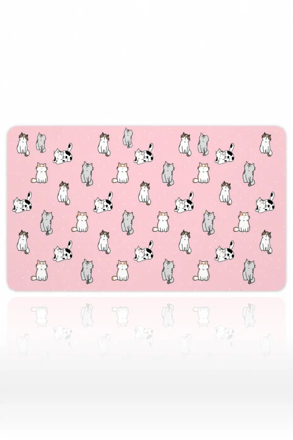 Pastel Paws 60x40 Gaming Mousepad Pastel Paws Dizüstü Gaming Mousepad